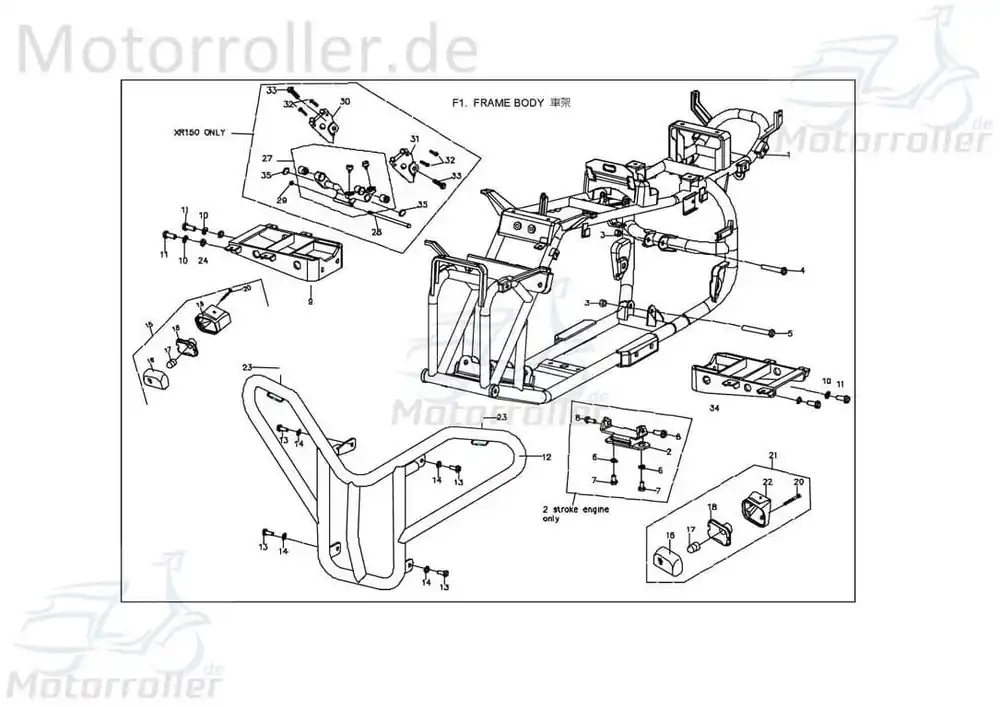 PGO Blechschraube X-RIDER 150 Kreuzschraube Quad 150ccm 4Takt Kreuzschlitzschraube Blech-Schraube Treibschraube 90ccm-2Takt ATV UTV Preisknaller