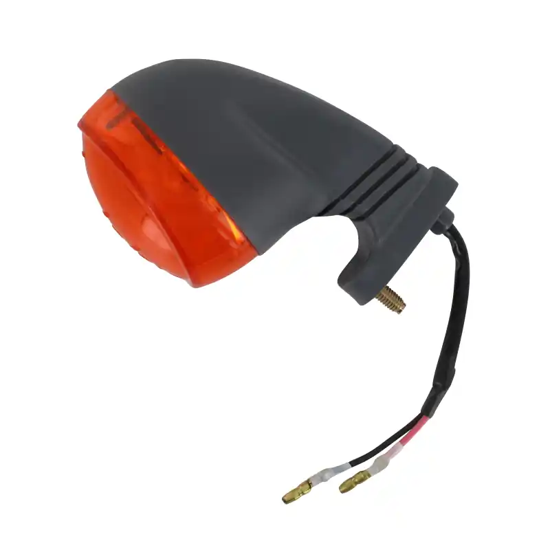 PGO Blinker hinten links E1 orange, Gehäuse grau 50ccm 2Takt Signalleuchte Blinklicht Blinkleuchte Fahrtrichtungsanzeiger Blinkleuchten Preiswert