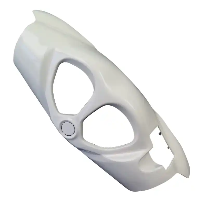 Lenkerverkleidung oben Schneeweiß Frontverkleidung Roller P2613001710 Frontschürze Frontmaske Lenkerabdeckung Front-Cover Front-Schürze Günstig