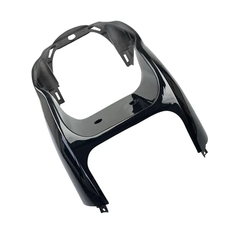 Online Kaufen PGO Frontverkleidung BENZ schwarz unten Ligero RS 125 Roller P5626013690 Frontschürze Frontmaske Front-Cover Lenkerverkleidung Mokick