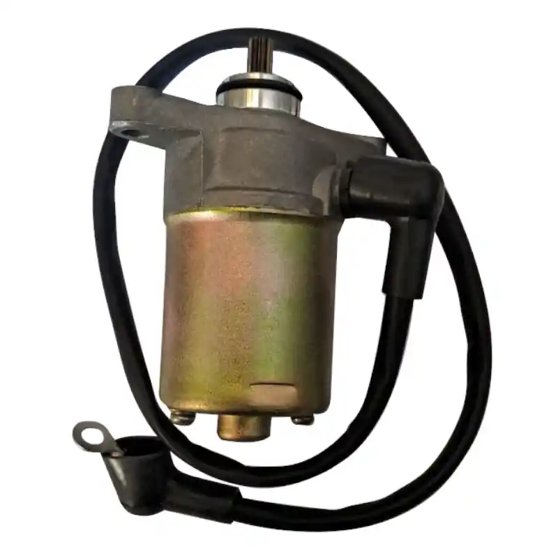 Sonderangebot Anlasser mit Anlasserkabel Qingqi Flory 50 E-Starter FIG E7-1 Anlasser-Motor Elektrostarter Anlassermotor Elektro-Starter 139QMB Moped