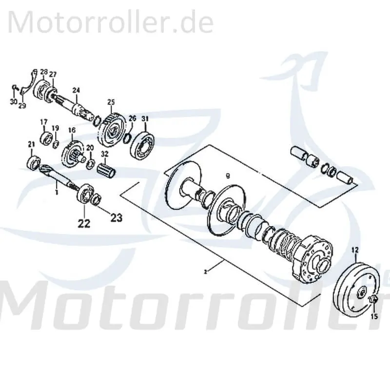 Wochenendangebot Kreidler RMC-G 50 Magnetsensor Roller 50ccm 2Takt FIG.E13-1 Scooter Ersatzteil Service Inpektion Direktimport