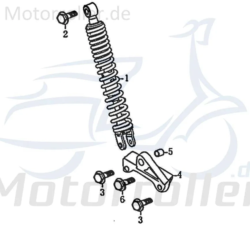 Rex Enduro 125 DD Fixierungsstück Motorrad 50ccm 2Takt 83687 50ccm-2Takt Supermoto 125 DD Moped Ersatzteil Service Inpektion Jetzt Bestellen