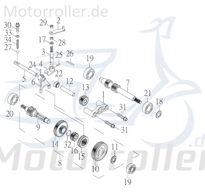 Direktkauf Kreidler F-Kart 170 Anlaufscheibe 170ccm 4Takt 75820 Spannscheibe Zwischenscheibe Anlauf-Scheibe Spann-Scheibe 170ccm-4Takt Ersatzteil