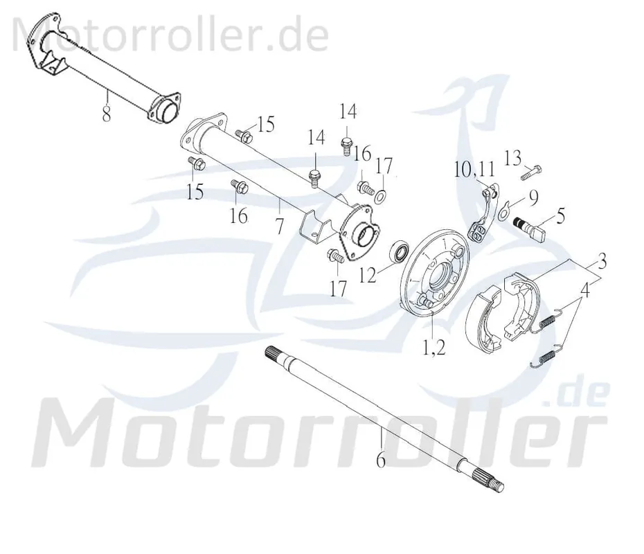 Wochenendangebot Kreidler F-Kart 170 Achsaufnahme 170ccm 4Takt 76028 Achsgabel Hinterachsgehäuse 170ccm-4Takt Ersatzteil Service Inpektion Direktimport