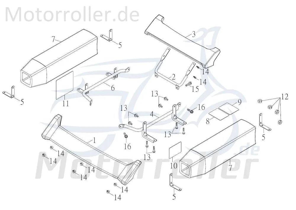 Kreidler F-Kart 170 Warnaufkleber 170ccm 4Takt 56574-GKO-00 Warnhinweis Hinweisaufkleber Warnhinweisaufkleber 170ccm-4Takt Ersatzteil Neu Im Sortiment