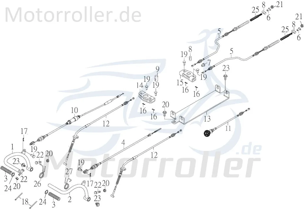 Kracherpreis Kreidler F-Kart 170 Kabel Choke 170ccm 4Takt 61720-MUS-00 Stromkabel Stromleitung Elektrokabel Elektroleitung Elektro-Kabel Strom-Kabel