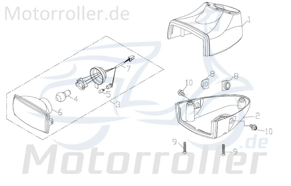 Kreidler F-Kart 170 Bundmutter 170ccm 4Takt 76047 Sechskantmutter Flanschmutter Sechskant-Mutter Flansch-Mutter Maschinenmutter Service Neuheit