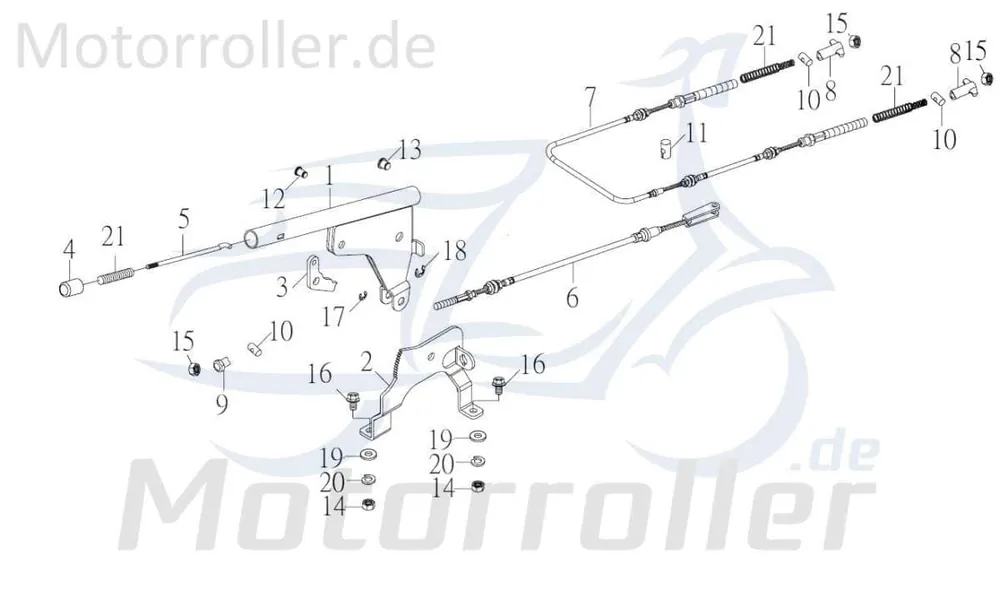 Kracherpreis Kreidler F-Kart 170 Stift Bolzen 170ccm 4Takt 94610-10012-B Passstift Nietstift Pass-Stift 170ccm-4Takt Ersatzteil Service Inpektion