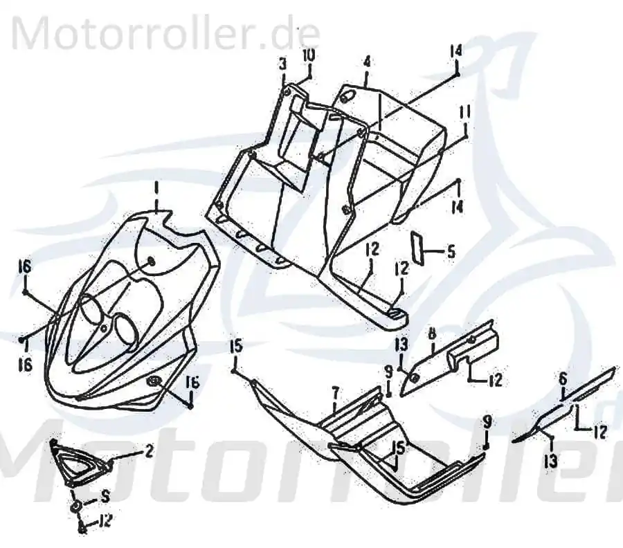 Sechskantschraube Rex Flash 50 Halter Halterung Scooter 79403 Befestigung Flachkopfschraube Sechskant-Schraube Bundschraube 50ccm-4Takt Super-Preis