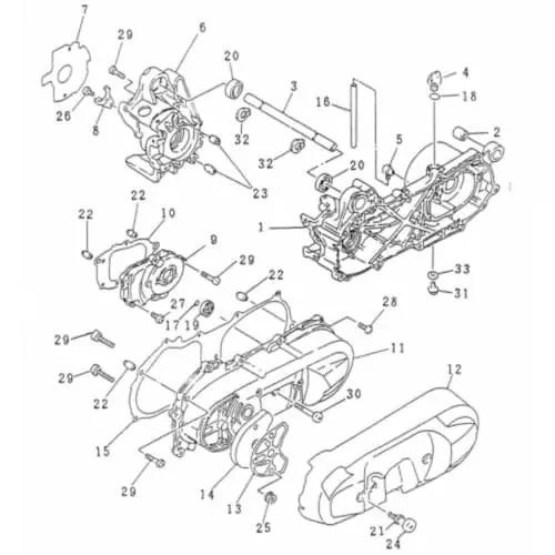 Sechskantschraube Rex 50 Halter Halterung Scooter 50ccm 79428 Befestigung Flachkopfschraube Sechskant-Schraube Bundschraube 50ccm-2Takt Mega-Angebot