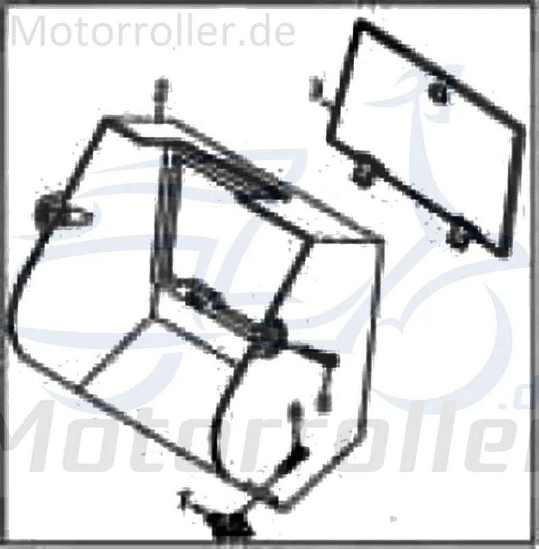 Rex Quad 50 Blechschraube ATV 50ccm 2Takt 96112-42018-K Kreuzschlitzschraube Kreuzschraube Blech-Schraube Treibschraube UTV Ersatzteil Zertifiziert
