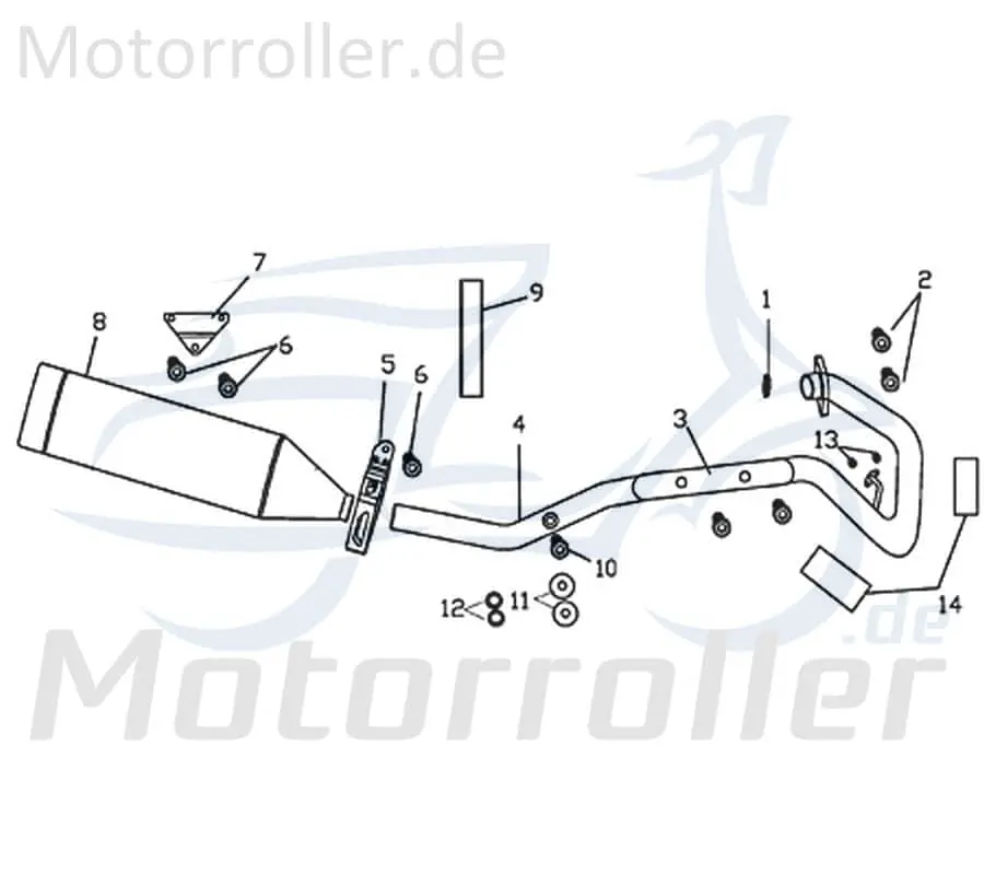 Jetzt Bestellen Rex Supermoto 125 DD Schraube M6x12mm 125ccm 4Takt 730627 Bundschraube Maschinenschraube Flanschschraube Flansch-Schraube Bund-Schraube