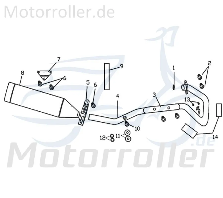 Billig Kreidler Supermoto 250 DD Schraube 125ccm 4Takt B01-07-06012-62 M6x12mm Bundschraube Maschinenschraube Flanschschraube Flansch-Schraube