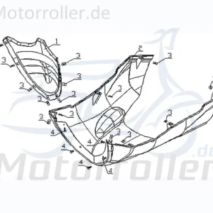 Aktuell Kreidler Vabene 50 Unterbodenverkleidung braun 730600 Unterbodenschutz Unterfahrschutz Unterbodensspritzschut Original Ersatzteil