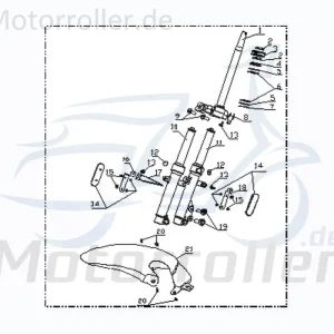 Super-Preis Kreidler Vabene 50 Vorderradschutzblech schwarz-matt 730612 vorn Kotflügel Radabdeckung Scooter SMC Ersatzteil Service Inpektion
