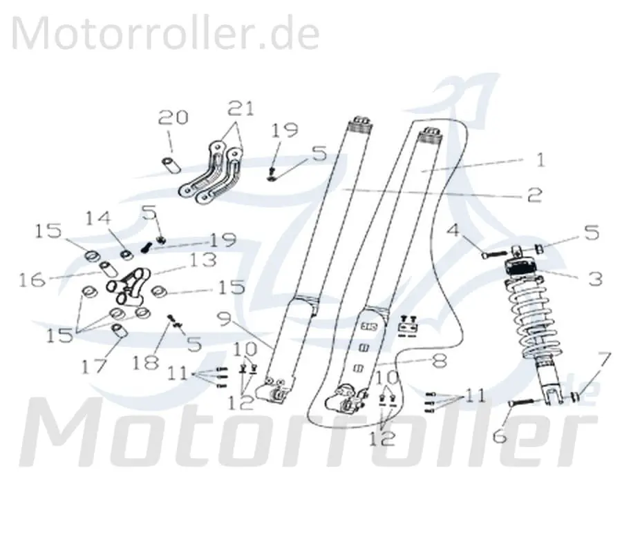 Nur Heute Rex Supermoto 125 DD Schraube M10x70mm 125ccm 4Takt 730640 Bundschraube Maschinenschraube Flanschschraube Flansch-Schraube 125ccm-4Takt
