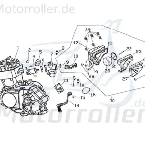 Top-Angebot CPI Supermoto 250 DD Schraube M6x20mm B02-00-06020-62 Bundschraube Maschinenschraube Flanschschraube Flansch-Schraube