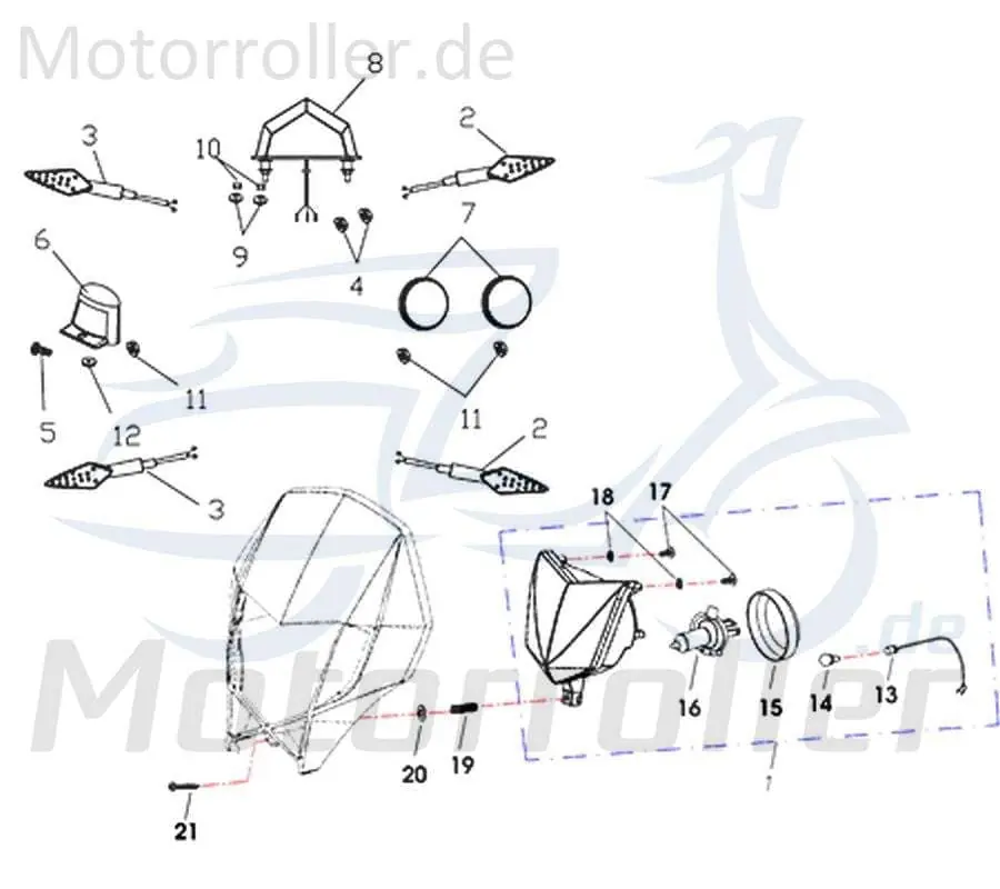 Garantierte Lieferung CPI Supermoto 250 DD Schraube M5x16mm B02-05-05016-62 Bundschraube Maschinenschraube Flanschschraube Flansch-Schraube