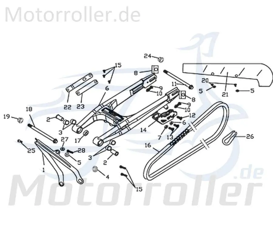 CPI Supermoto 250 DD Schraube M6x10mm B02-07-06010-62 Bundschraube Maschinenschraube Flanschschraube Flansch-Schraube Neu Im Sortiment