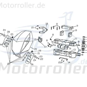 CPI Supermoto 125 DD Federmutter B04-48-06000-52 Blechmutter Klemmmutter Karosserieklammer Karosseriemutter 125ccm-4Takt Sale
