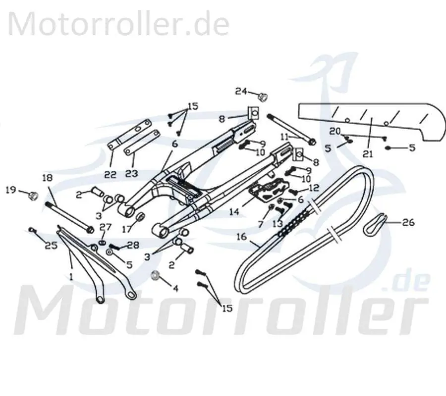 CPI Supermoto 250 DD Schraube M6x12mm B02-08-06012-62 Bundschraube Maschinenschraube Flanschschraube Flansch-Schraube Top-Preis