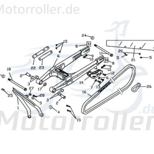 Zertifiziert CPI Supermoto 250 DD Bundmutter M8 B04-07-08000-52 Sechskantmutter Flanschmutter Sechskant-Mutter Flansch-Mutter