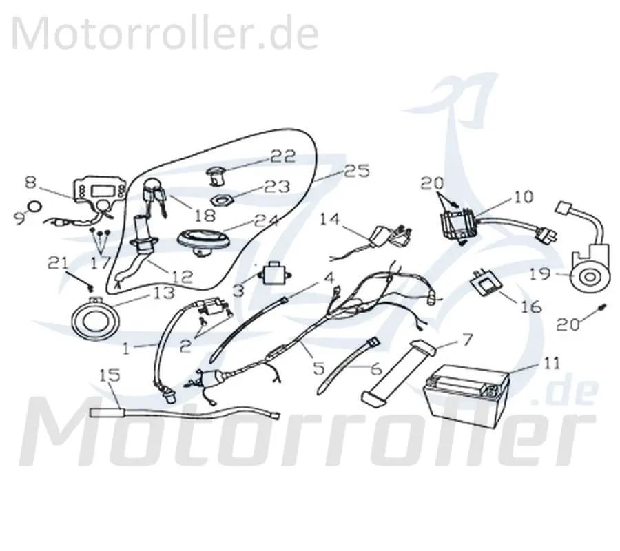 Rex Supermoto 125 DD CDI Zündbox 125ccm 4Takt 730723 Steuergerät CDI-Einheit Blackbox Zündeinheit 125ccm-4Takt Motorrad Kreidler Moped Direktkauf