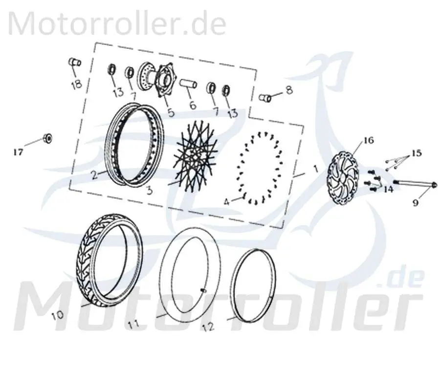 Knallerangebot CPI Supermoto 125 DD Speichennippel 125ccm 4Takt Y9B-43272-00-00 125ccm-4Takt Motorrad Moped Ersatzteil Service Inpektion Direktimport
