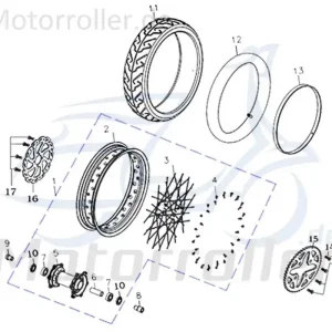 CPI Supermoto 125 DD Abstandshülse 125ccm 4Takt Y9B-44252-00-00 Distanzbuchse Abstandsbuchse 125ccm-4Takt Motorrad Moped Ersatzteil Markenware
