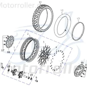 CPI Supermoto 125 DD Buchse 125ccm 4Takt Y9B-44266-00-00 Länge=25mm Hülse Distanzhülse Lagerbuchse Distanz-Hülse Distanzbuchse Motorrad Sichere Zahlung