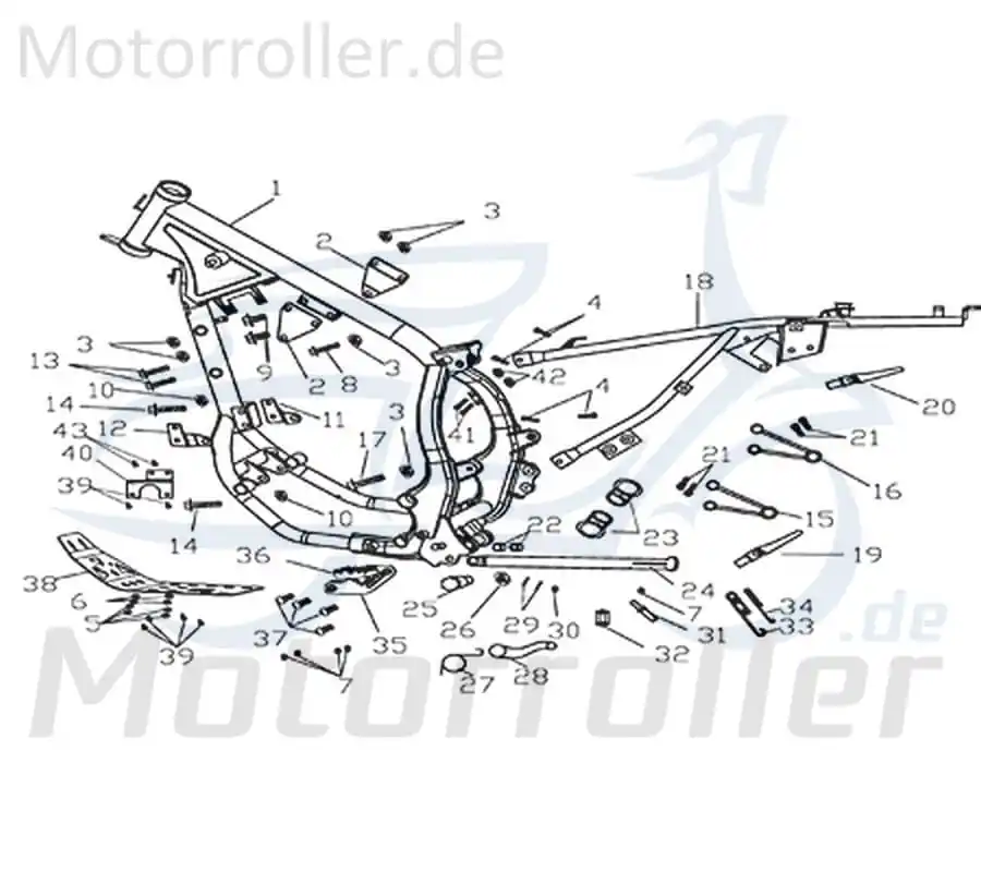 Beliebt Rex Supermoto 125 DD Seitenständer 125ccm 4Takt 730934 Roller-Ständer Rollerständer Seiten-Ständer Nebenständer Neben-Ständer Motorrad