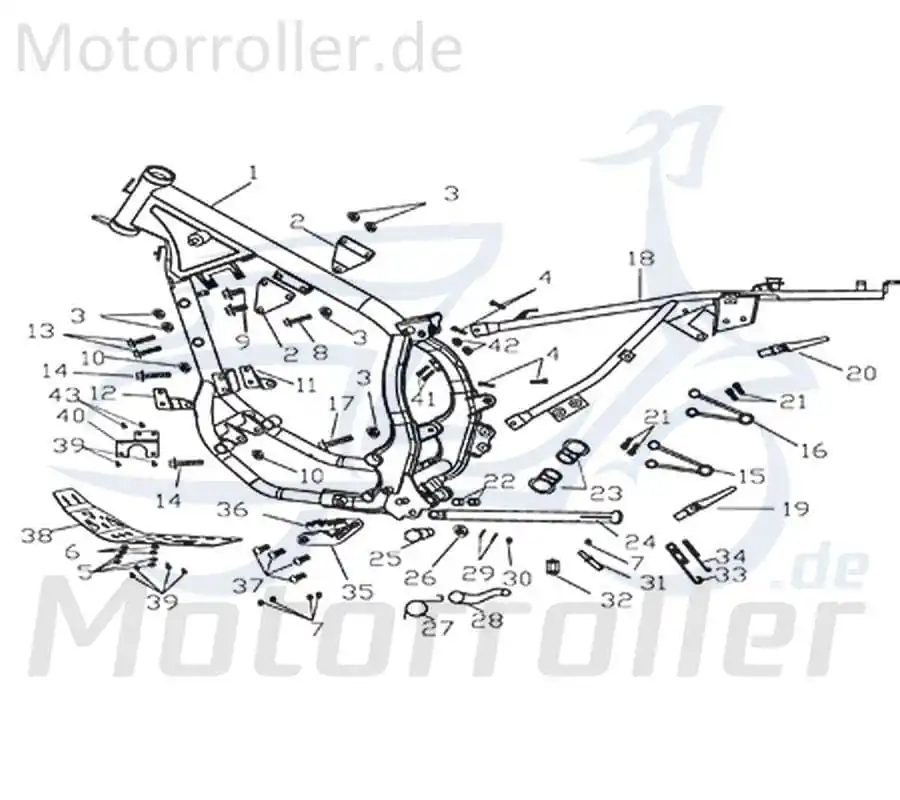 Nur Für Kurze Zeit Kreidler Supermoto 250 DD Halter 250ccm 4Takt 730939 Halterung Haltebügel Halteblech Halte-Blech Halte-Bügel 250ccm-4Takt Motorrad