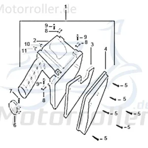 Saisonangebot CPI Schneidschraube 4.2x40mm Scooter Roller 103-12Y2-001-005 Selbstschneidend Moped Ersatzteil Service Inpektion Direktimport