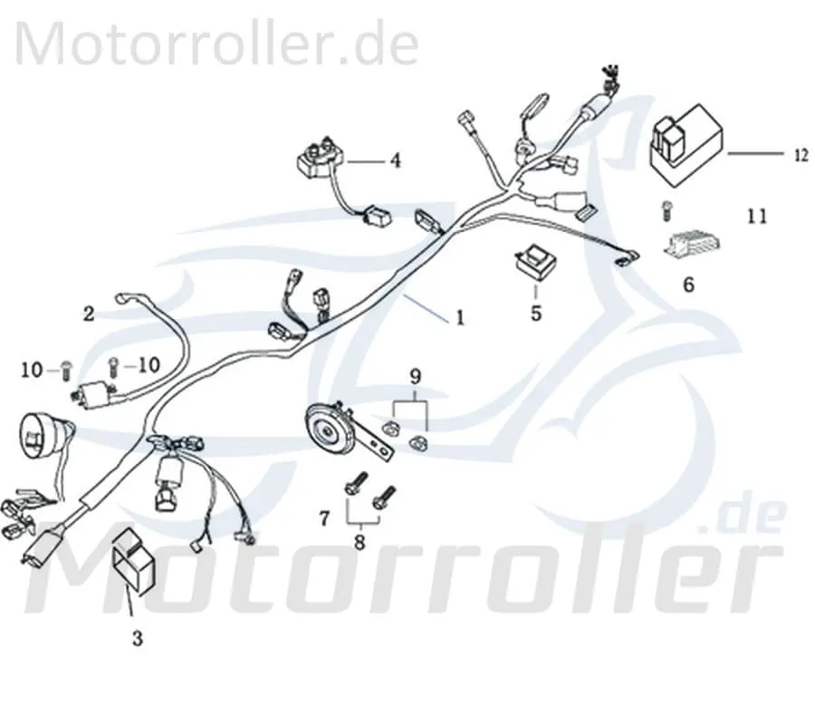 Gummihalter für CDI Einheit Haltegummi Gummiträger 733014 Scooter Moped Ersatzteil Service Inpektion Direktimport Online Kaufen