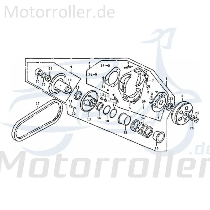 Nadellager 79705 für 125ccm 4Takt Versand Am Gleichen Tag