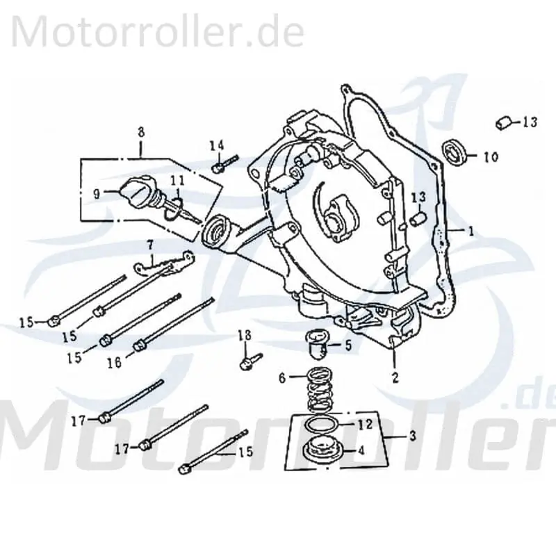 Haltebügel Rex RS125 Befestigung Halter Träger 125ccm 4Takt Halterung Befestigungsbügel Halteblech Topcaseträger Befestigungshalter Neu Im Sortiment