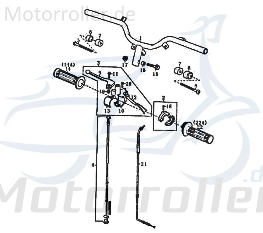 Rex RS600 Schraube Bundschraube Roller 125ccm 4Takt FIG27-4 Maschinenschraube Flanschschraube Flansch-Schraube Maschinen-Schraube Direktkauf