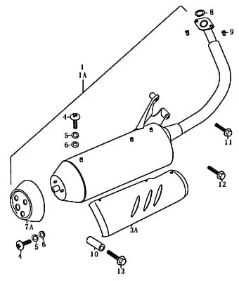 Kreidler Florett 125E Buchse Hülse 125ccm 4Takt FIG 19D-10 Distanzhülse Lagerbuchse Distanz-Hülse Distanzbuchse Passhülse Passbuchse Billig