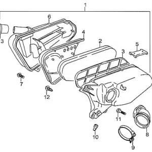 Aktuell Gitter Kreidler Florett RMC-E 50 Lüftungssieb 50ccm FIG 13A-3 Luftfiltergitter 50ccm-2Takt Motorrad Florett RMC 50F Ersatzteil Service