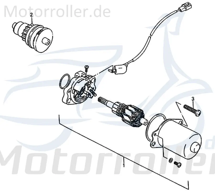 Saisonangebot Rex RS250 Sechskantschraube Befestigung 50ccm 2Takt 87497 Halter Halterung Flachkopfschraube Sechskant-Schraube Bundschraube Scooter