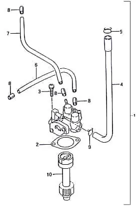 Sonderaktion Ölpumpenantrieb FIG E6-10 Modell REX RS 2.50 QM50T-10AB
