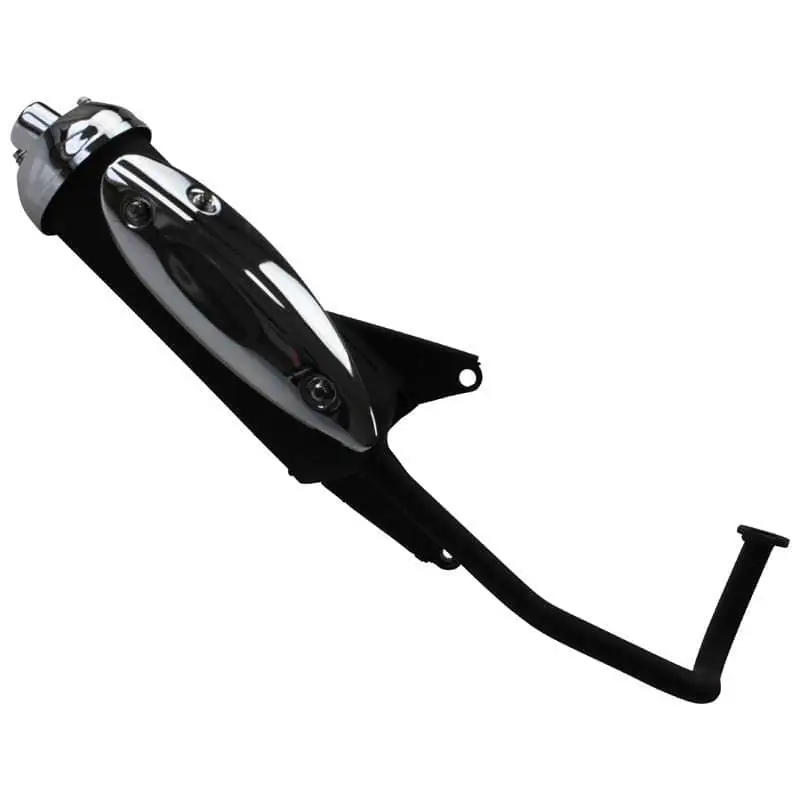 Expressversand Benzhou Yiying Formula 2000 Auspuff 50ccm 4Takt Roller Endschalldämpfer Auspuffanlage 50cc 4T Endtopf Schalldämpfer