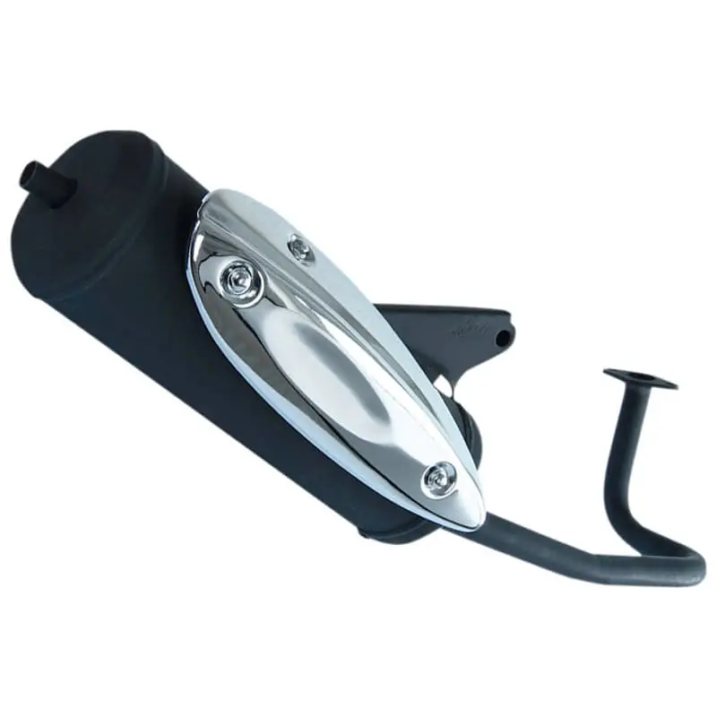 Rex Off Limit Auspuff-Topf 50ccm 4Takt Auspuff Roller Endschalldämpfer 139QMB JSD50QT-13 50cc 4T 139QMA Auspuffanlage Endtopf Expressversand