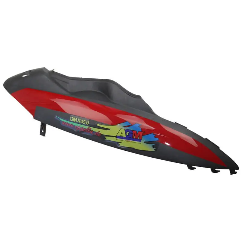 Highlight Rex RS400 Seiten-Abdeckung Heckschürze Seitenteil Seitenverkleidung 50ccm 4Takt 139QMB JSD50QT-13 50cc 4T 139QMA