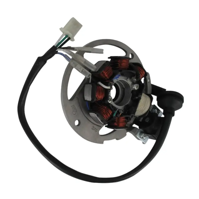 Aktuell ATU Kallio 50 Zünd-Platte 50ccm 2Takt Lichtmaschine Stator Explorer 50cc 2T Ankerplatte Anker-Platte Stromerzeuger
