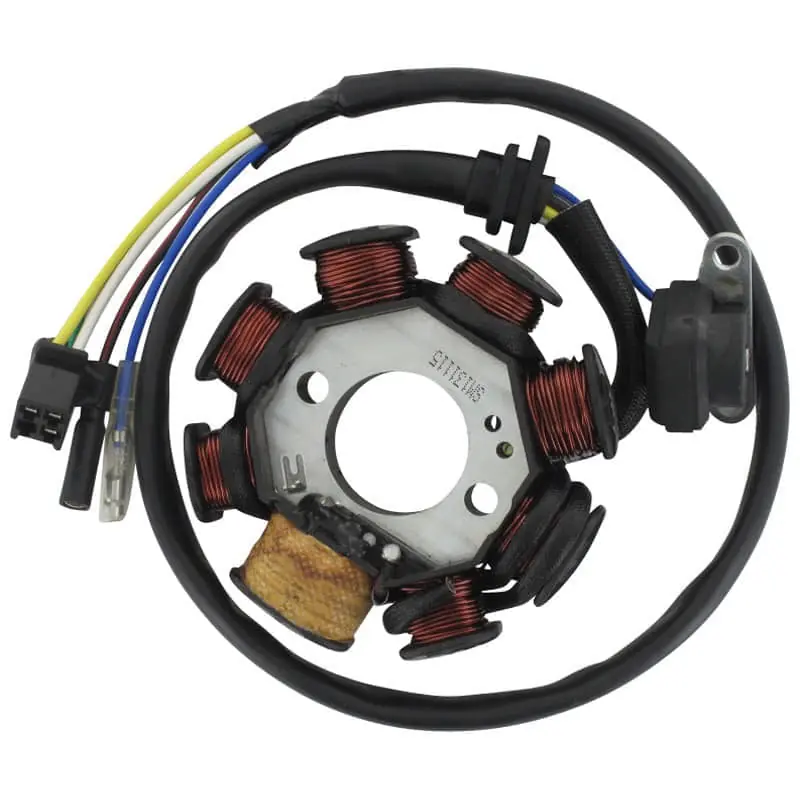 Preiswert Baotian Warrior 125 Stator 125ccm 4Takt Ankerplatte Zündplatte 125cc 4T Zündgrundplatte Lichtmaschine Lichtmaschinenspulen