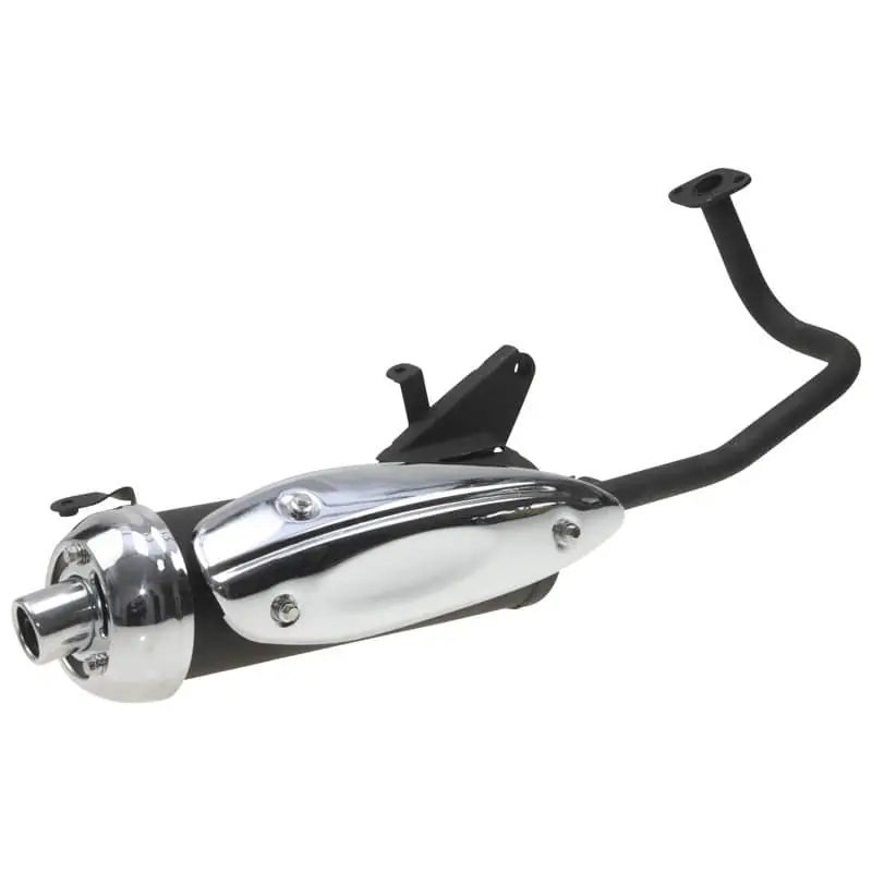 Sichere Zahlung Rex RS460 Auspuff-Topf Scooter Mofa 50ccm 4Takt Endschalldämpfer 139QMB JSD50QT-13 50cc 4T 139QMA Auspuff Auspuffanlage