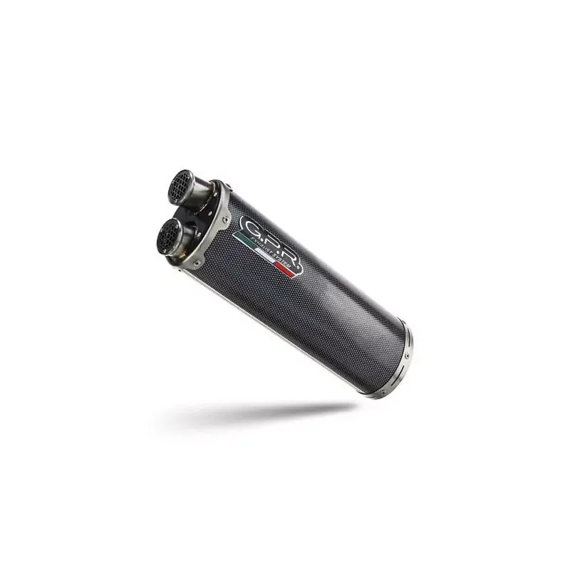 Günstig GPR Dual Poppy Slip-On Auspuff passend für Ducati Multistrada V4 Grand Tour 2024-2025