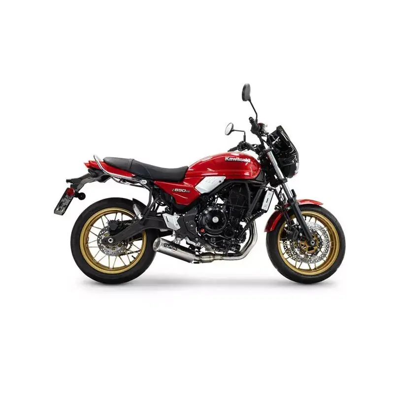 GPR M3 Inox Racing Komplettanlage passend für Kawasaki Z 650 RS 2024-2025 Heißes Angebot